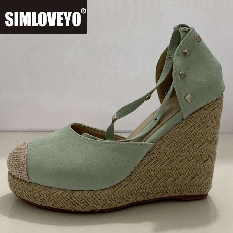 SIMLOVEYO espadrillas Sandali  - Wedge Espadrille Women recensione e prezzo