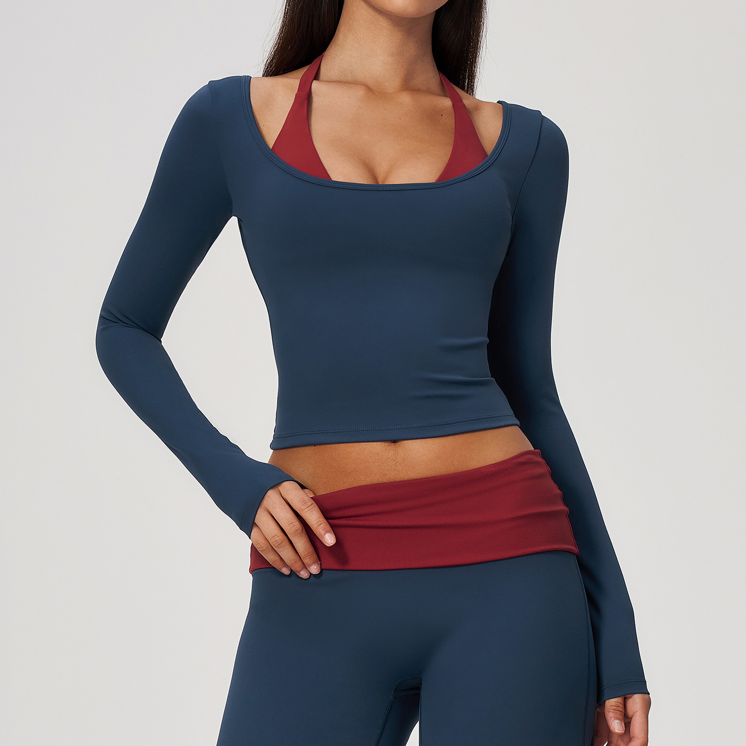 Top da Yoga 2-in-1 a Due Pezzi - Crop Top Crochet recensione e prezzo