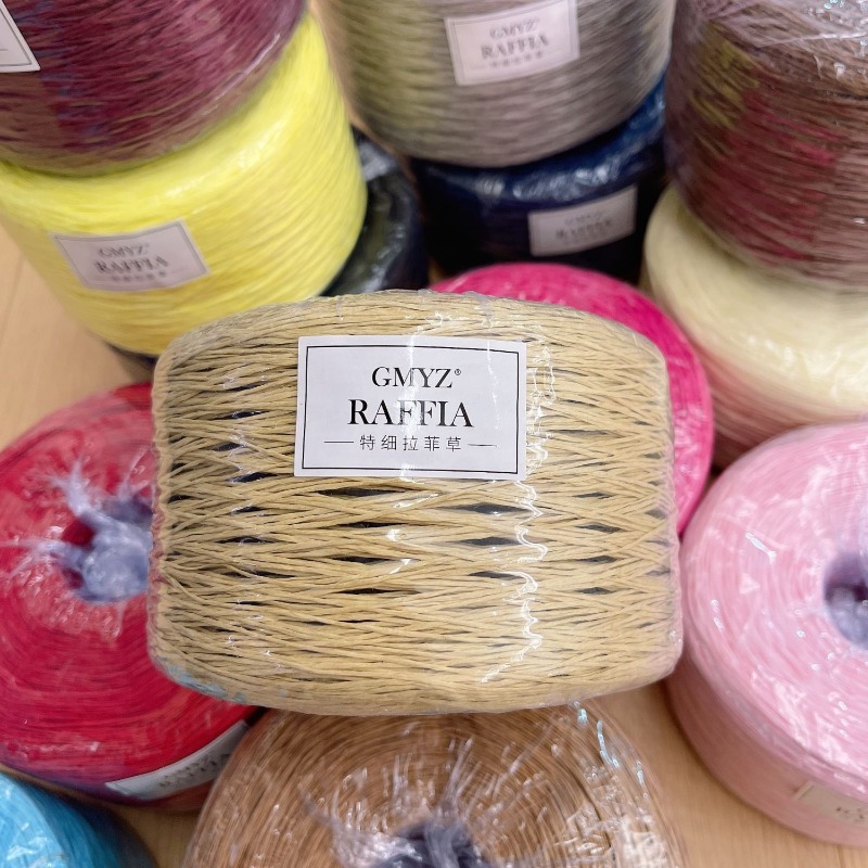 250 g/pz Filato di rafia piatt - Crochet Bag Raffia recensione e prezzo